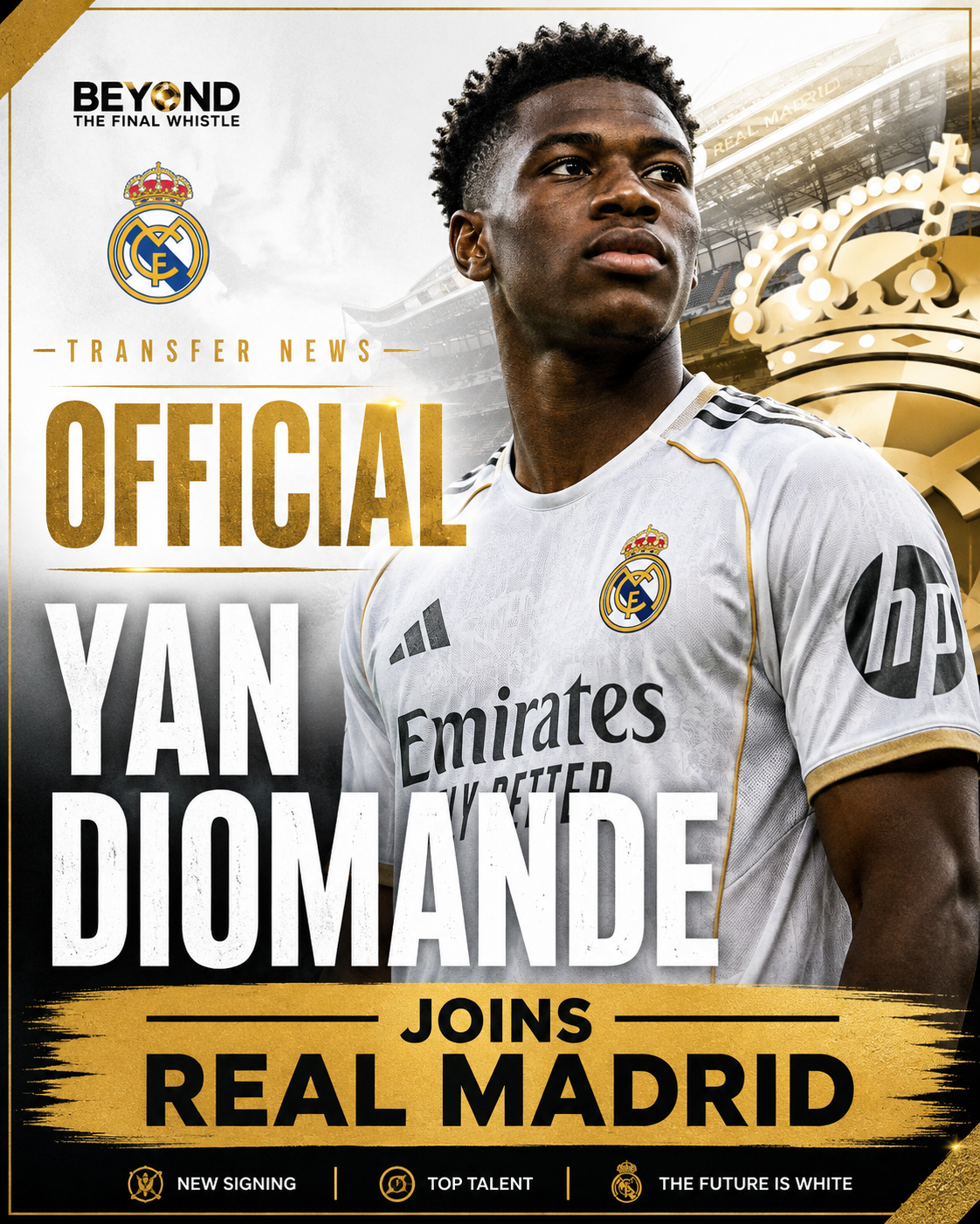 Real Madrid Transfer News: Yan Diomande Completes Dream Move to Los Blancos