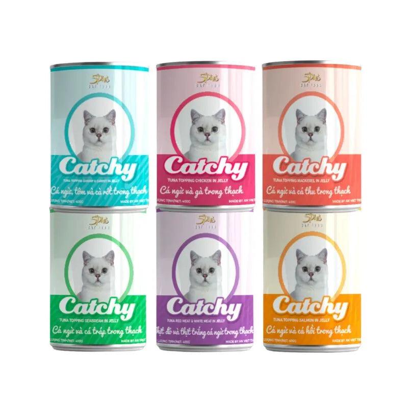 Pate mèo mọi lứa tuổi Catchy 400g