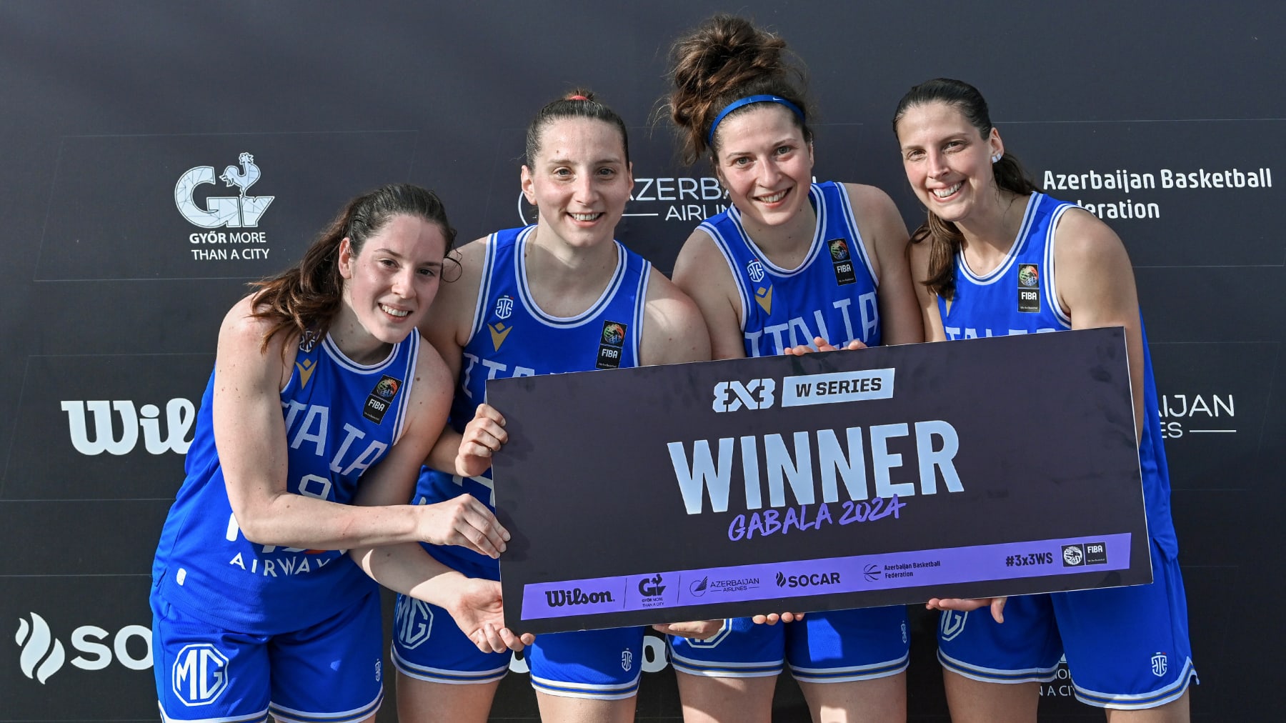 Italy emerge victorious at FIBA 3x3 Women s Series Gabala stop 2024 FIBA 3x3