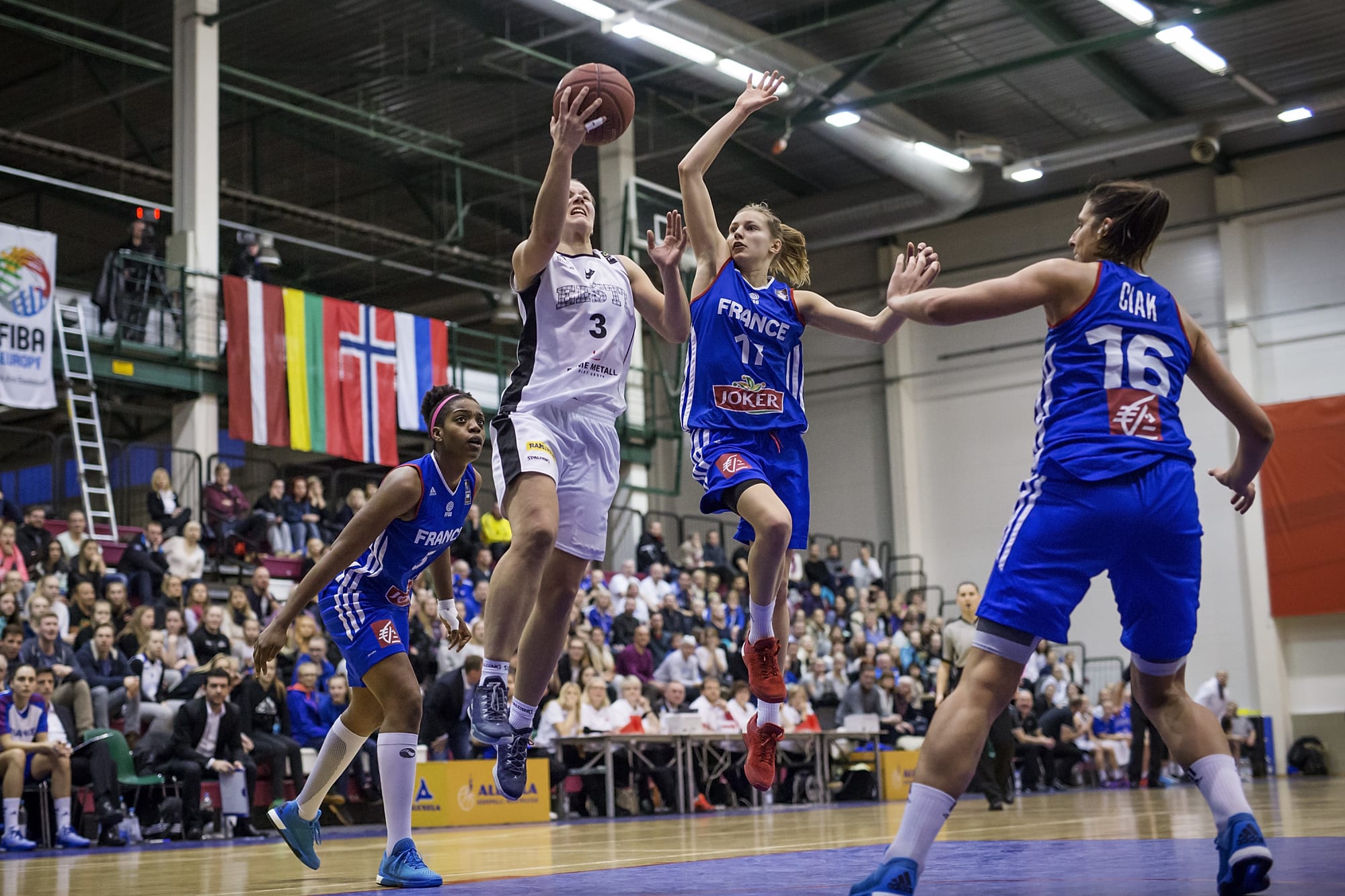 France Soar In Estonia To Go Four In A Row | FIBA Basketball