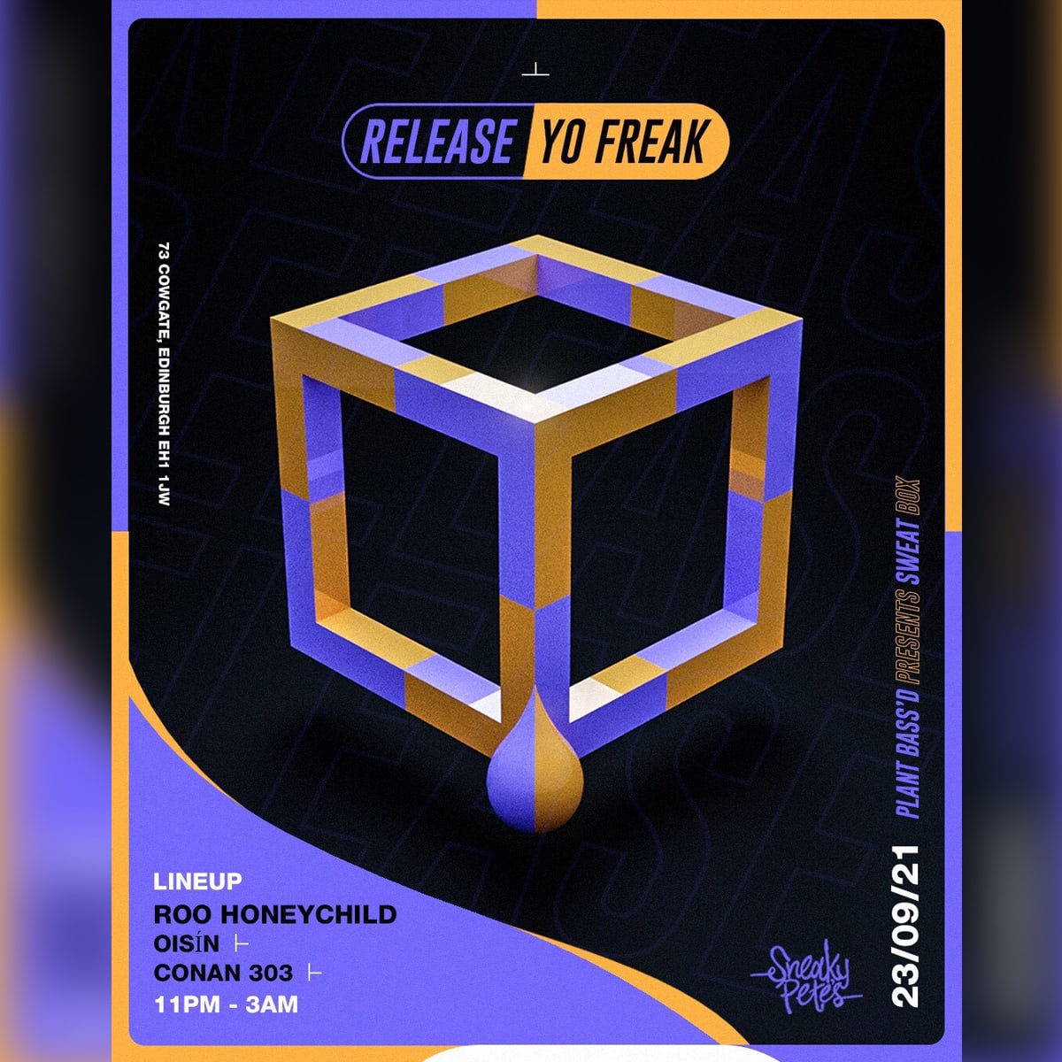 Plant Bass'd present their first party offering to Edinburgh - Release Yo Freak