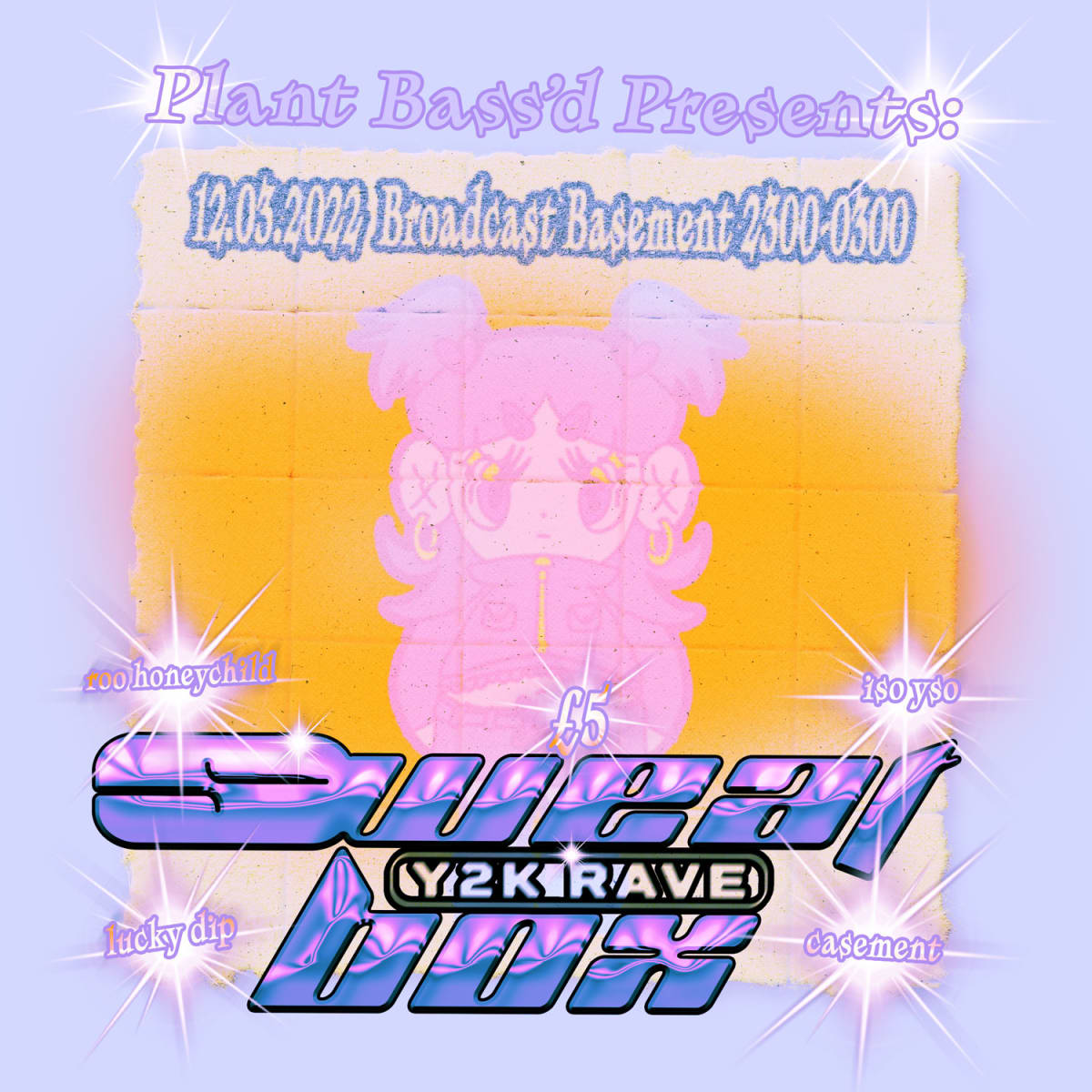 Plantbass'd returns to Glasgow for our bumper SweatBox y2k Rave