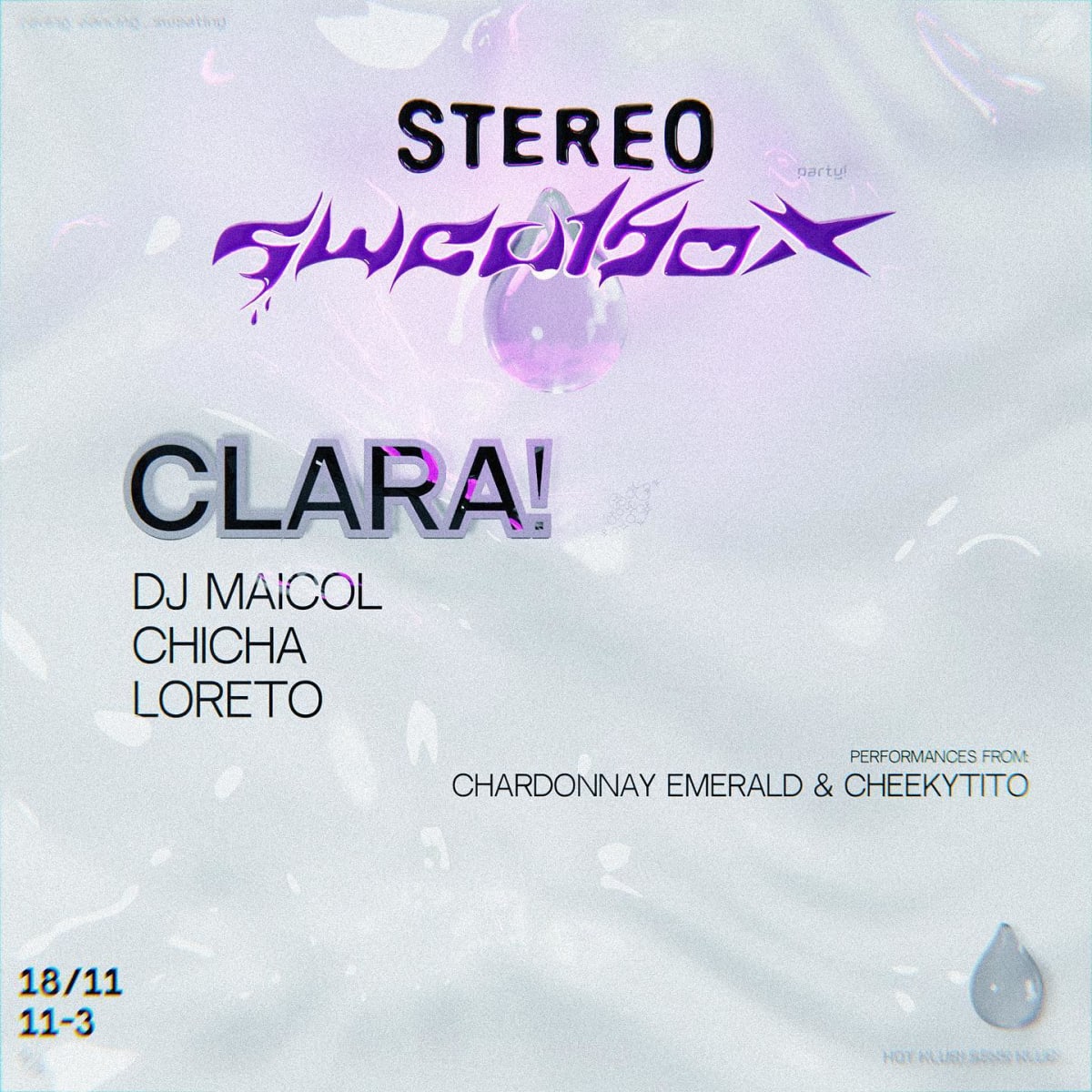 SweatBox x Stereo: Clara!