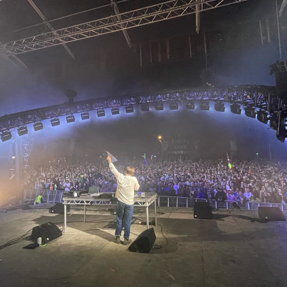 Tourist at the Lovely Days stage
