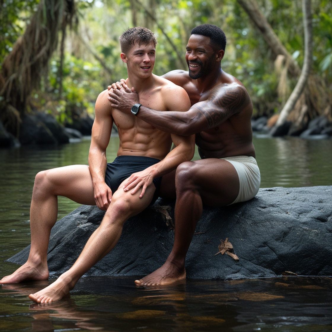 Placer en la selva