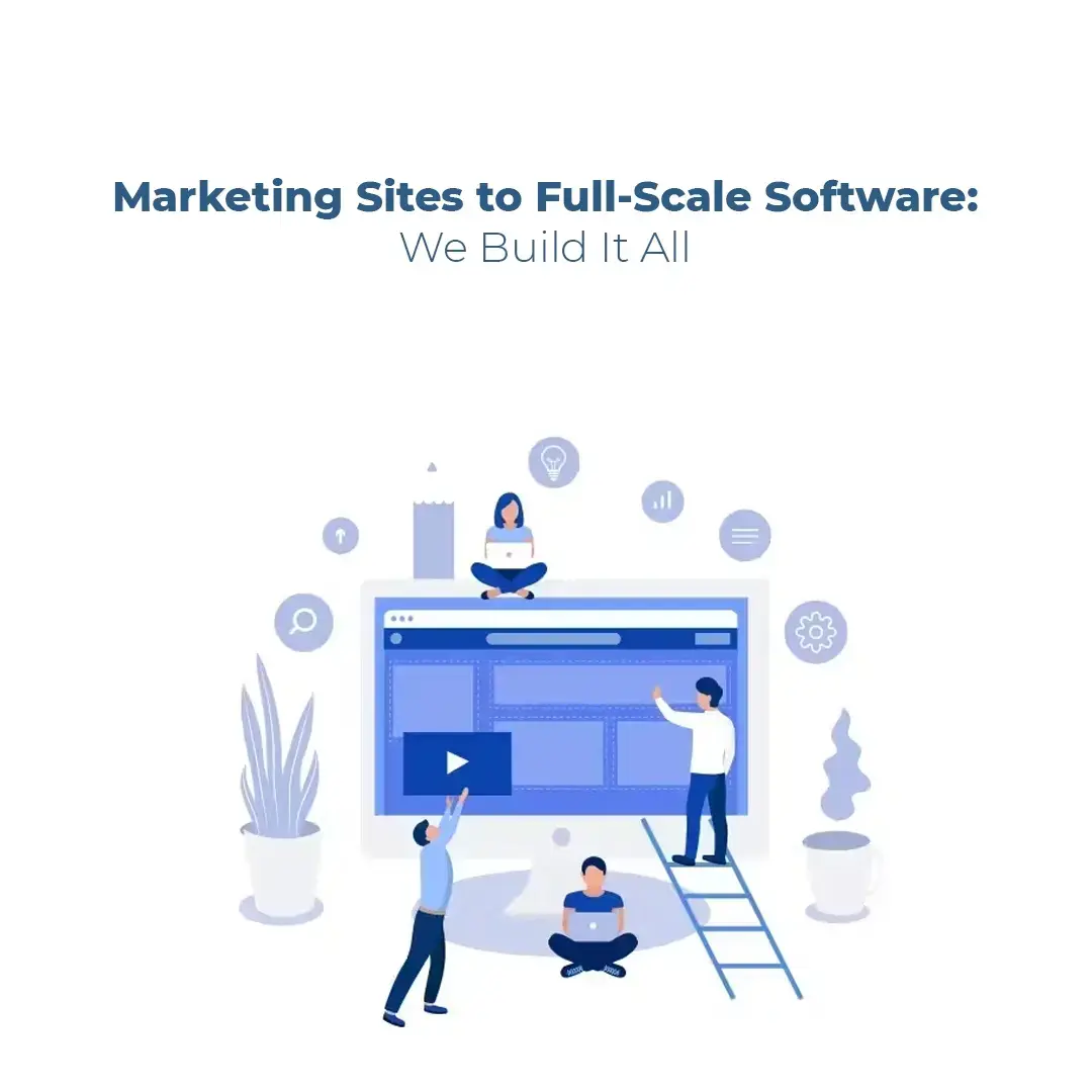 Web Development Overview Illustration