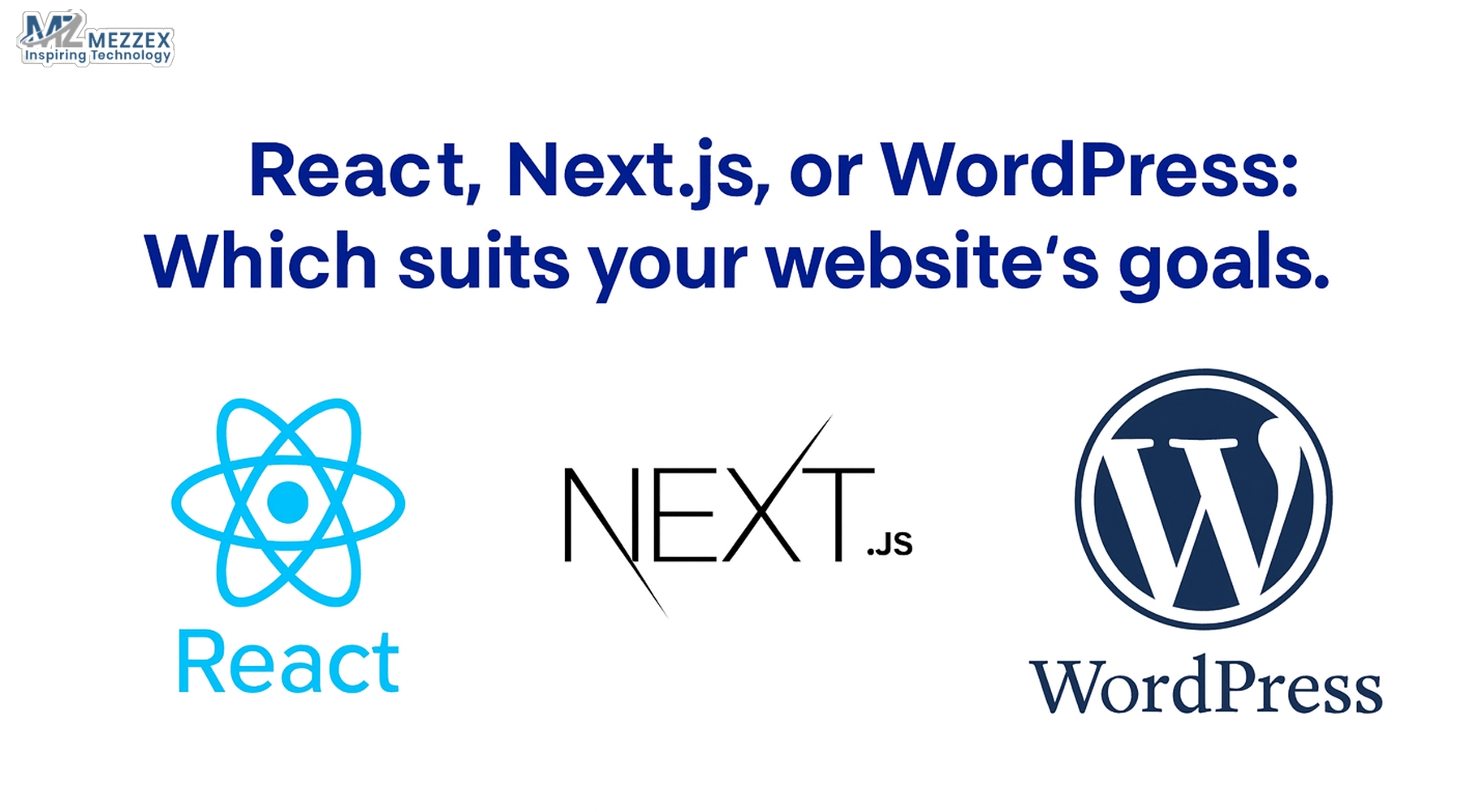 React, Next.js, or WordPress: Which Suits Your Website’s Goals?