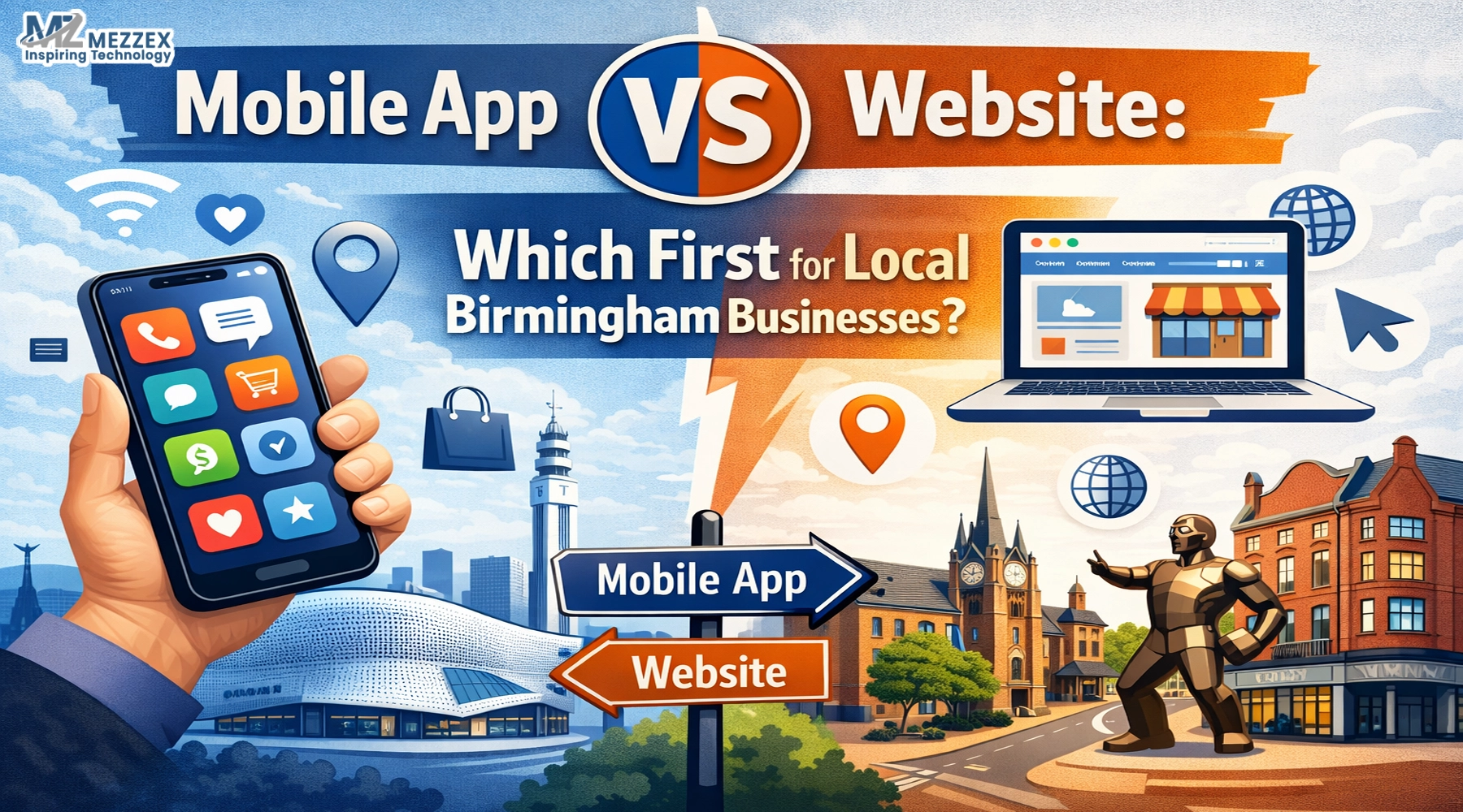 Mobile App vs Website: Which One Comes First for Local Birmingham Businesses?