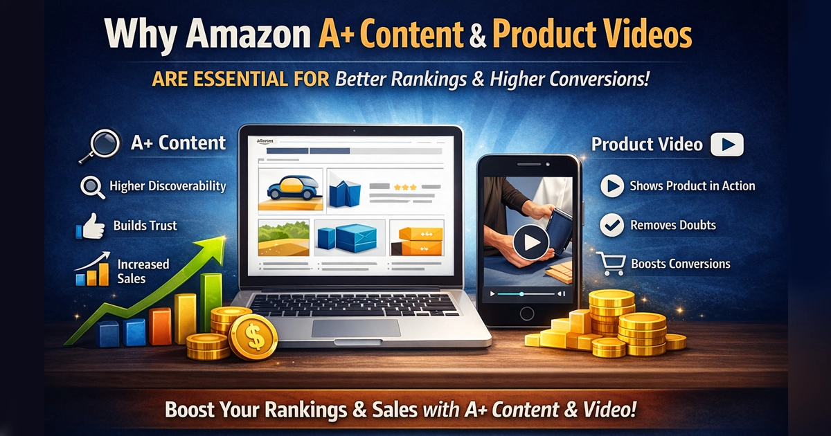 Why Amazon A+ Content and Video Are Essential for High Rankings