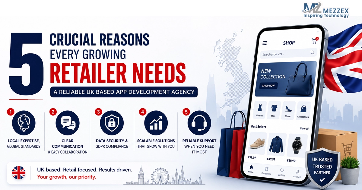 Reasons Every Growing Retailer Needs A Reliable UK Based App Development Agency