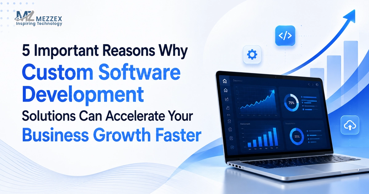 5 Reasons Custom Software Development Solutions Accelerate Growth Fast