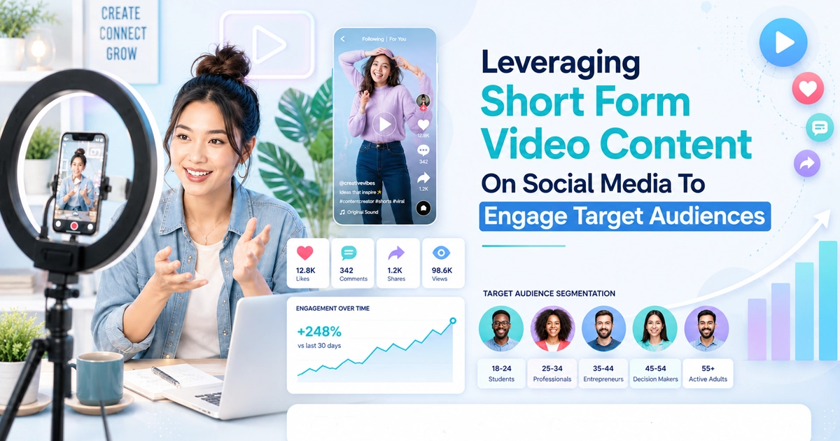 Leveraging Short Form Video Content On Social Media To Engage Target Audiences
