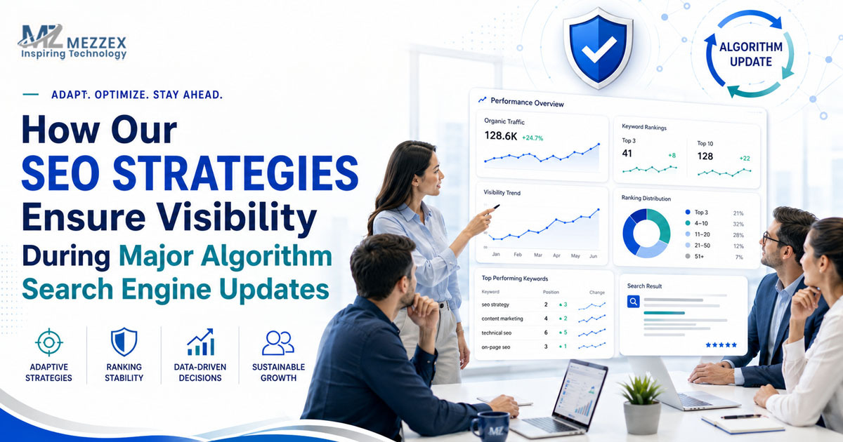 How Our SEO Strategies Ensure Visibility During Major Algorithm Search Engine Updates