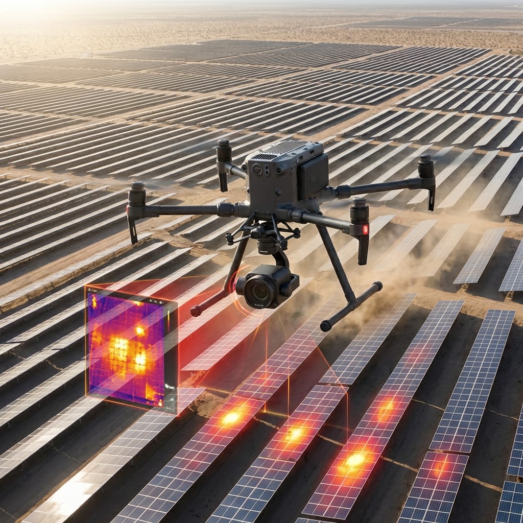 Drone Inspection Services India | Solar Panel, Wind Turbine, Powerline ...