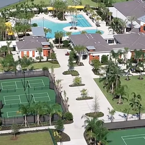 to Mirada Lagoon in San Antonio, FL