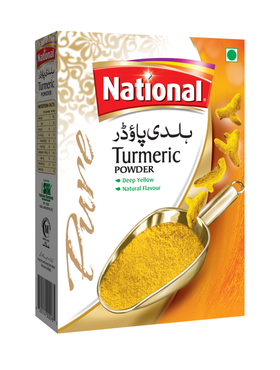 National Turmeric Powder(نیشنل ہلدی پاؤڈر) 100g