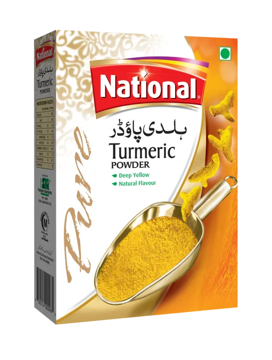 National Turmeric Powder(نیشنل ہلدی پاؤڈر) 100g