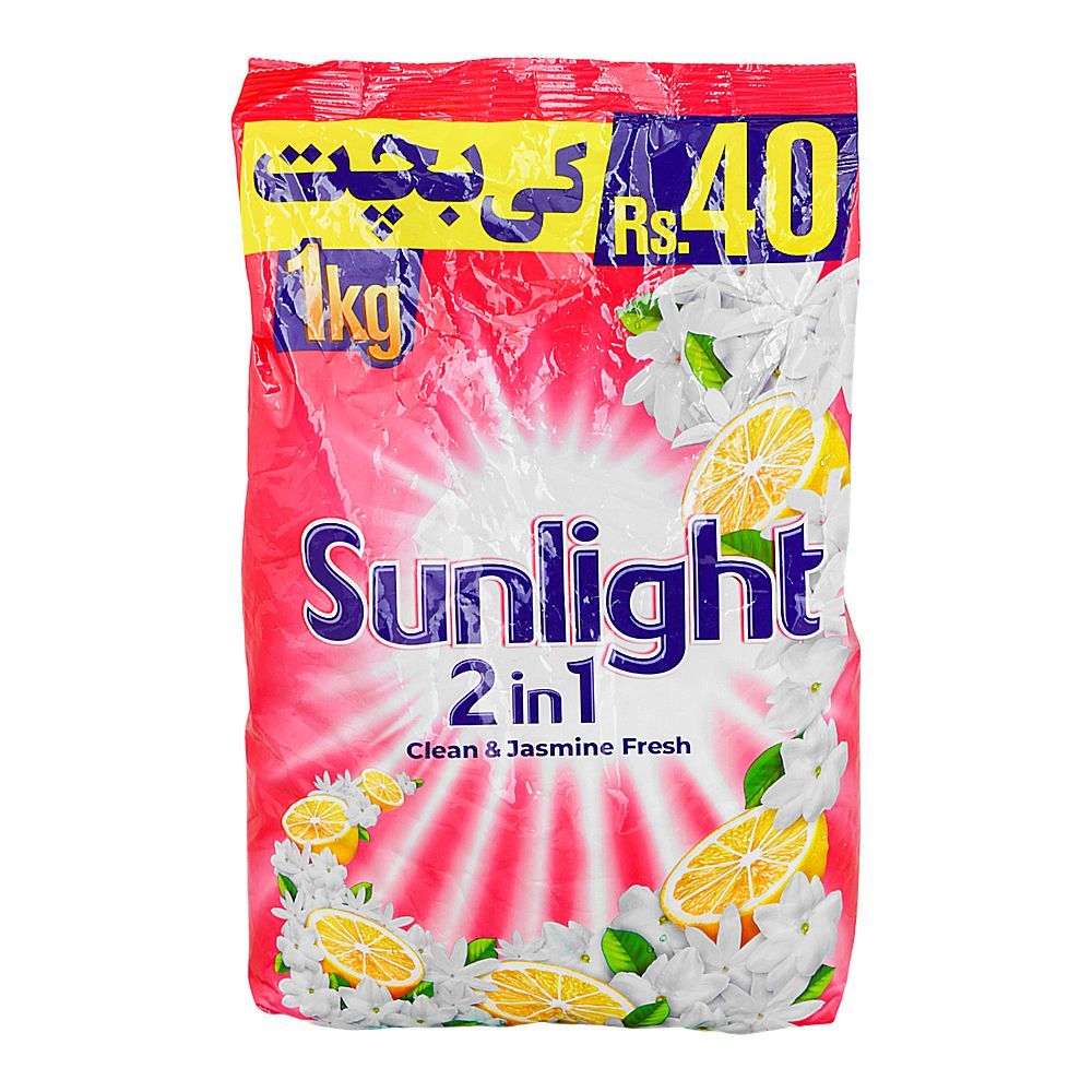 Sunlight 2in1 Washing Powder Pink 1kg