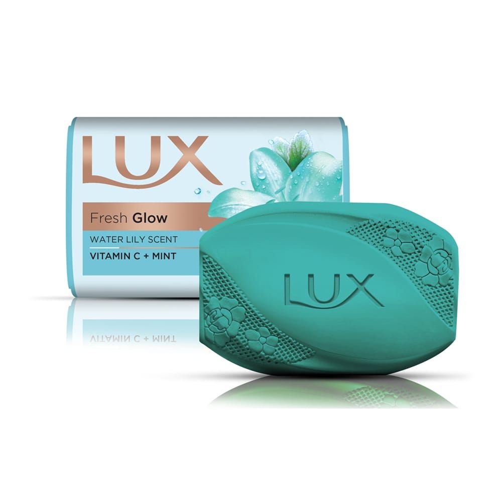 Lux Fresh Glow Water Lily Blue Soap 128g
