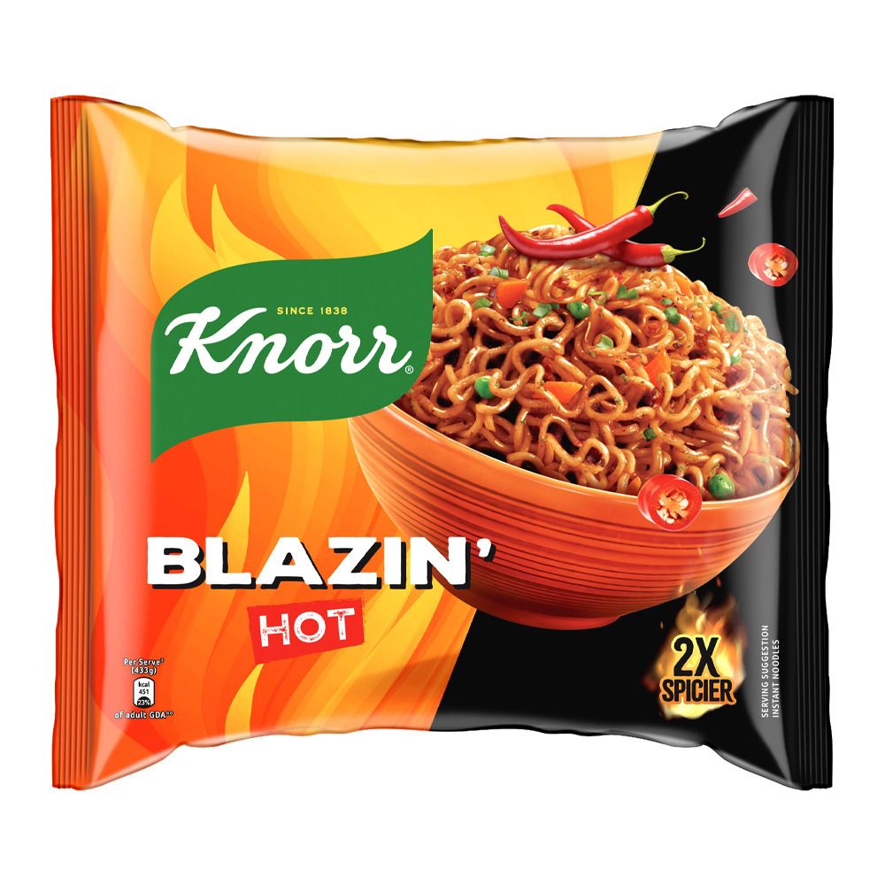 Knorr Blazin 2X Spicy Noodles (کنور بلیزن ٹو ایکس سپائسی نوڈلز) 133.5g
