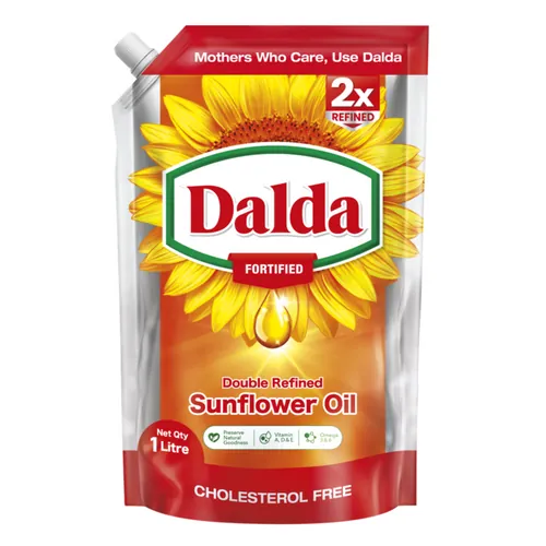 Dalda Sunflower Oil Pouch 1L