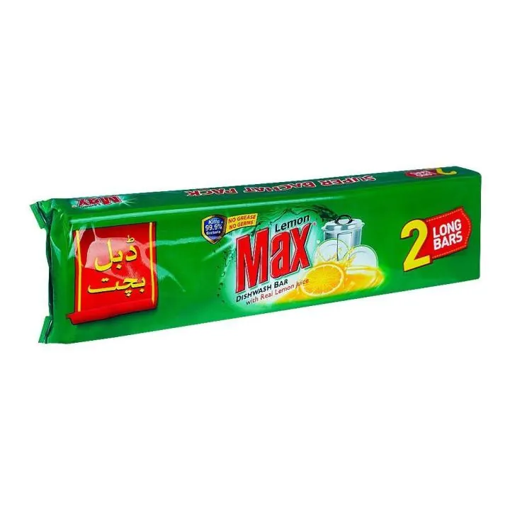 Lemon Max Dishwash Bar Bachat Pack 530g