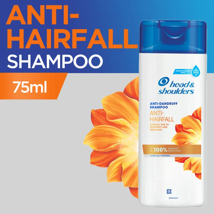 Head & Shoulders Anti Hairfall Shampoo 75ml