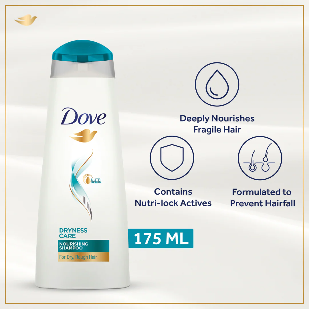Dove Dryness Care Shampoo 175ml