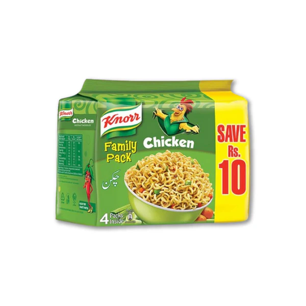 Knorr Chicken Noodles Family Pack (کنور چکن نوڈلز فیملی پیک) 200g