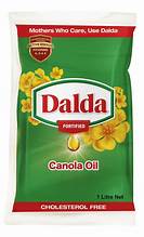 Dalda Canola Oil Pouch 1L