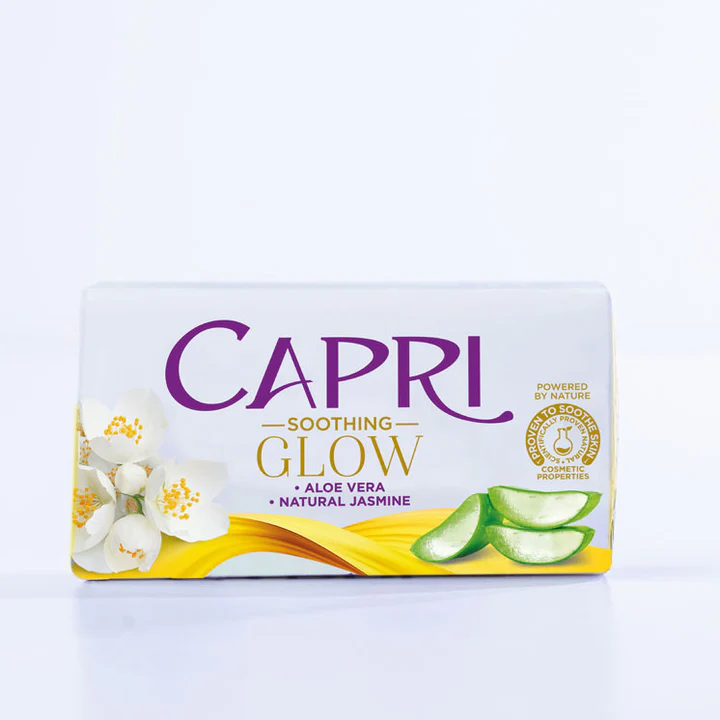 Capri Soothing Glow White Soap 120g