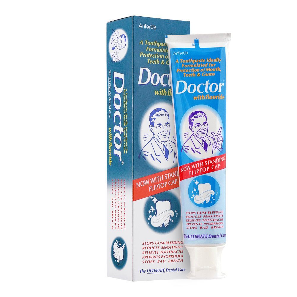 Doctor Fluoride Toothpaste(ڈاکٹر فلورائیڈ ٹوتھ پیسٹ) 100g
