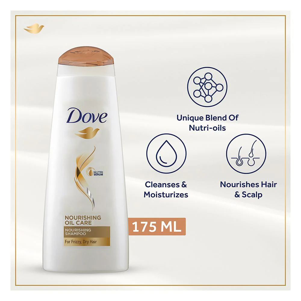 Dove Nourishing Oil Care Shampoo 175ml