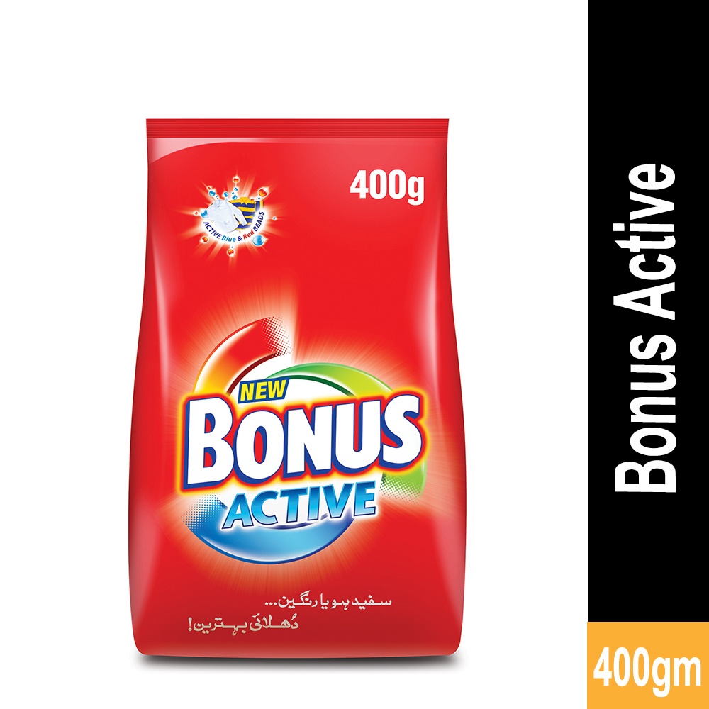 Bonus Active Detergent Powder 500g