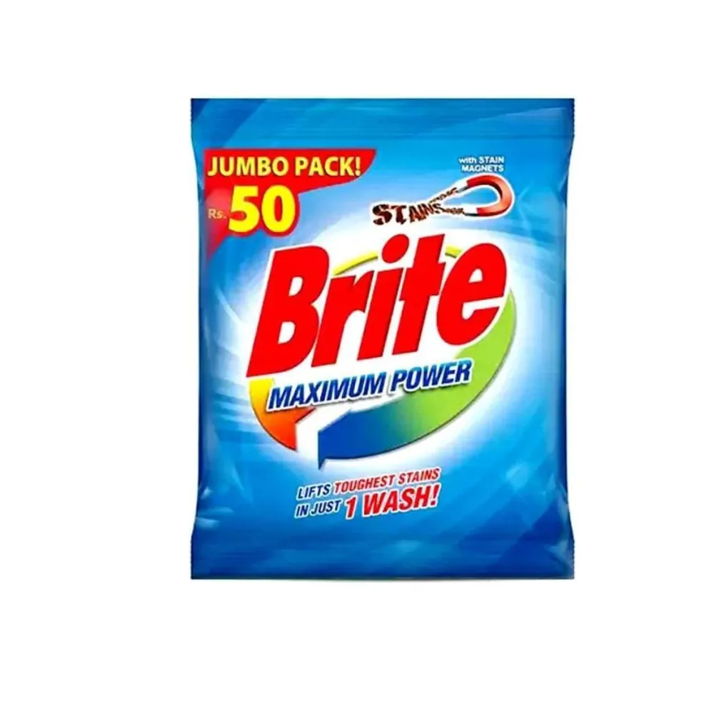 Brite Maximum Power Detergent Powder 115g