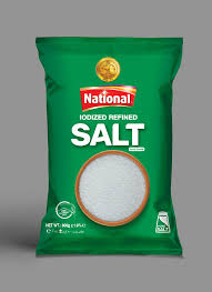 National Iodized Refined Salt(نیشنل آئیوڈائزڈ ریفائنڈ نمک) 800g