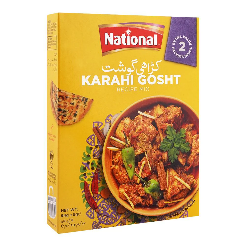 National Karahi Masala(نیشنل کڑاہی مصالحہ) 94g Double Pack