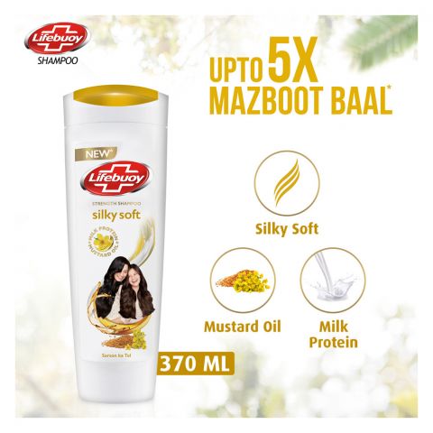 Lifebuoy Naturally Silky Methi Dana Shampoo 370ml