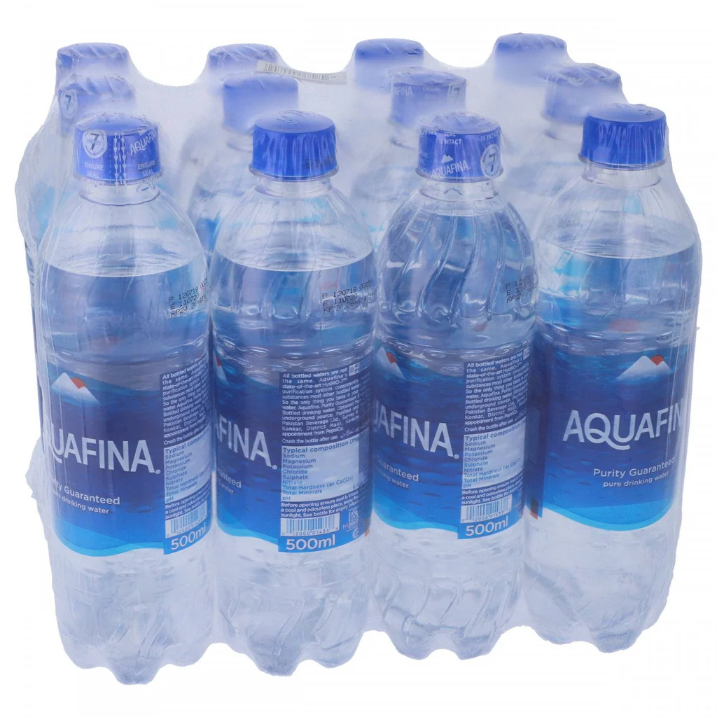 Aquafina Water Carton (ایکوافینا پانی کارٹن) 500ml x 12 Bottles