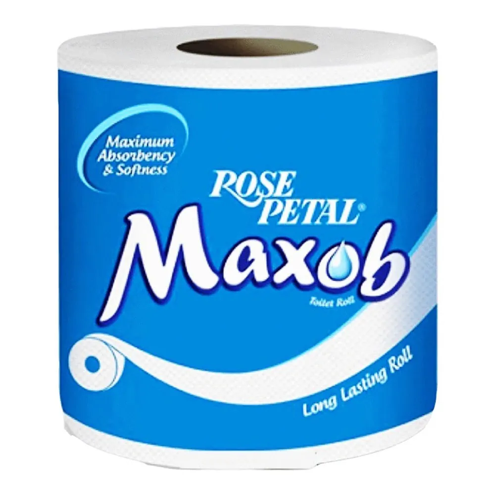 Rose Petal Maxob Toilet Tissue Roll 1 Roll