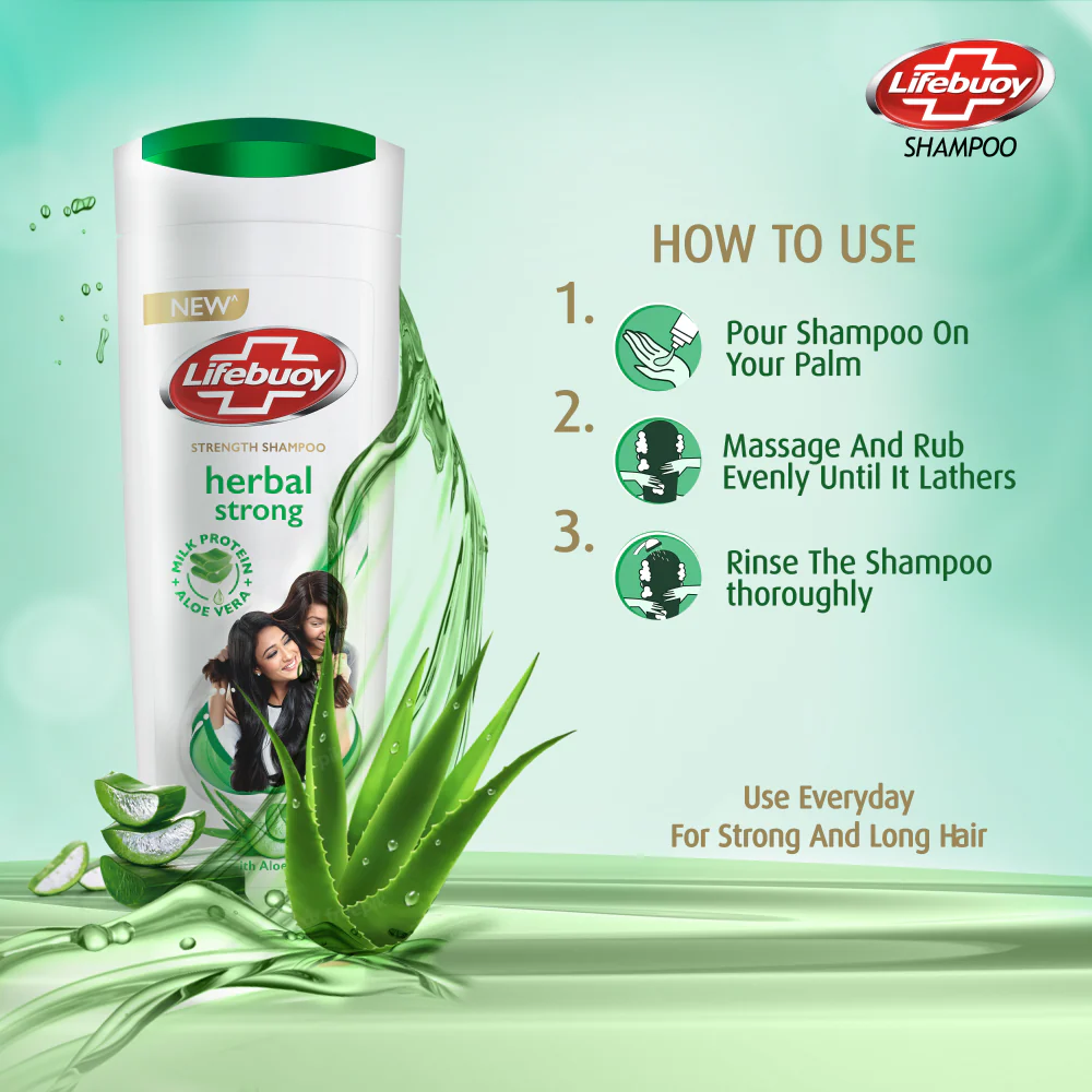Lifebuoy Herbal Shampoo 175ml
