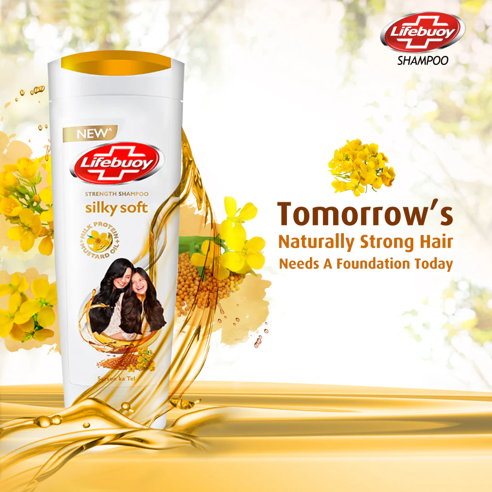 Lifebuoy Naturally Silky Methi Dana Shampoo 175ml