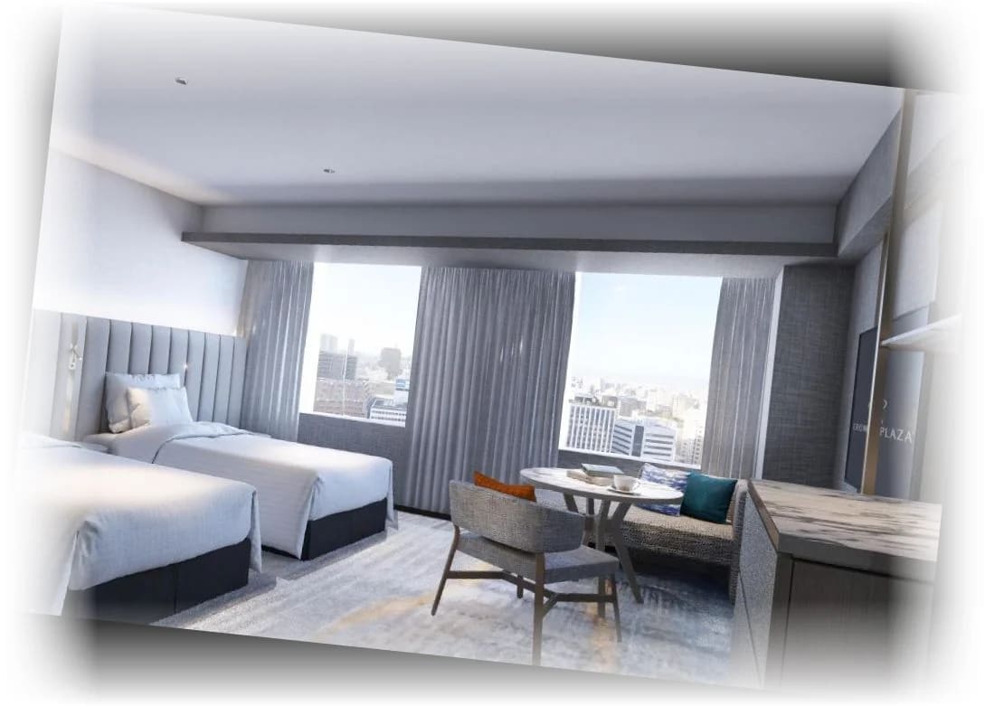 ANA_크라운_플라자_히로시마_바이_IHG_2_Single_Premium_Lounge_Access_High_Floor_-_객실_엿보기