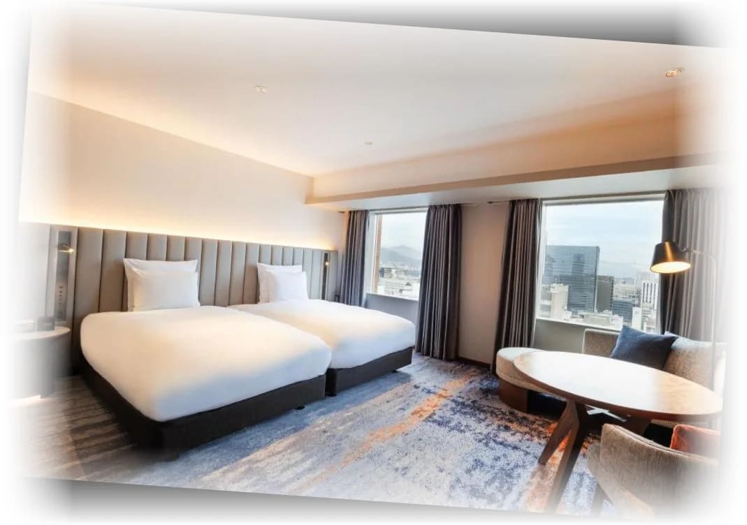 ANA_크라운_플라자_히로시마_바이_IHG_2_Single_Premium_Lounge_Access_-_객실_엿보기