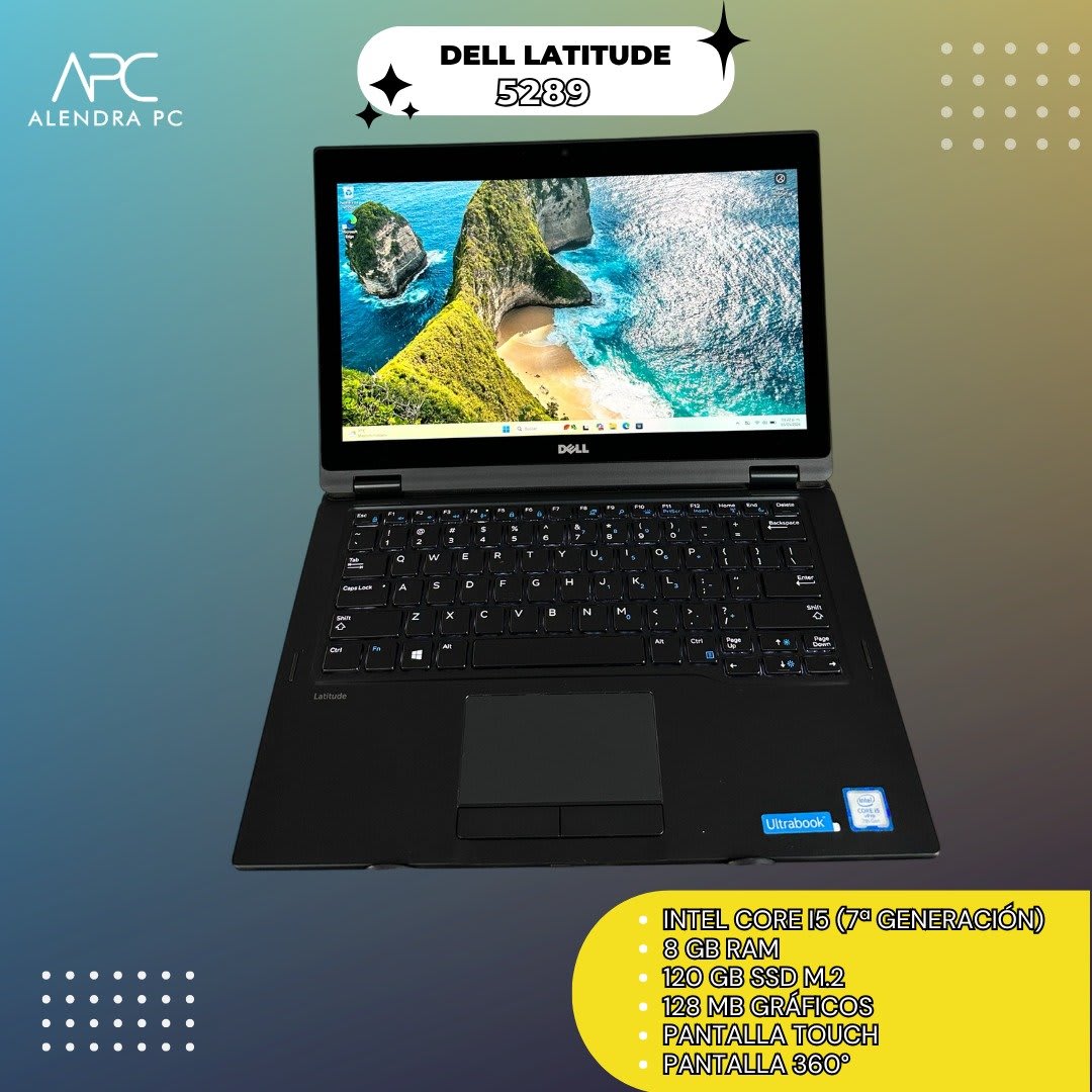 dell latitude 5289 x360 touch i5 7ma