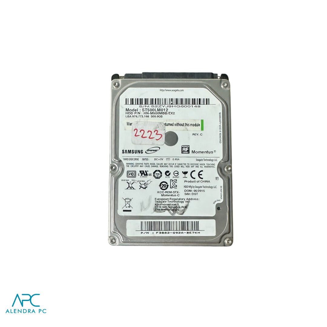 disco duro hdd 2.5 500gb