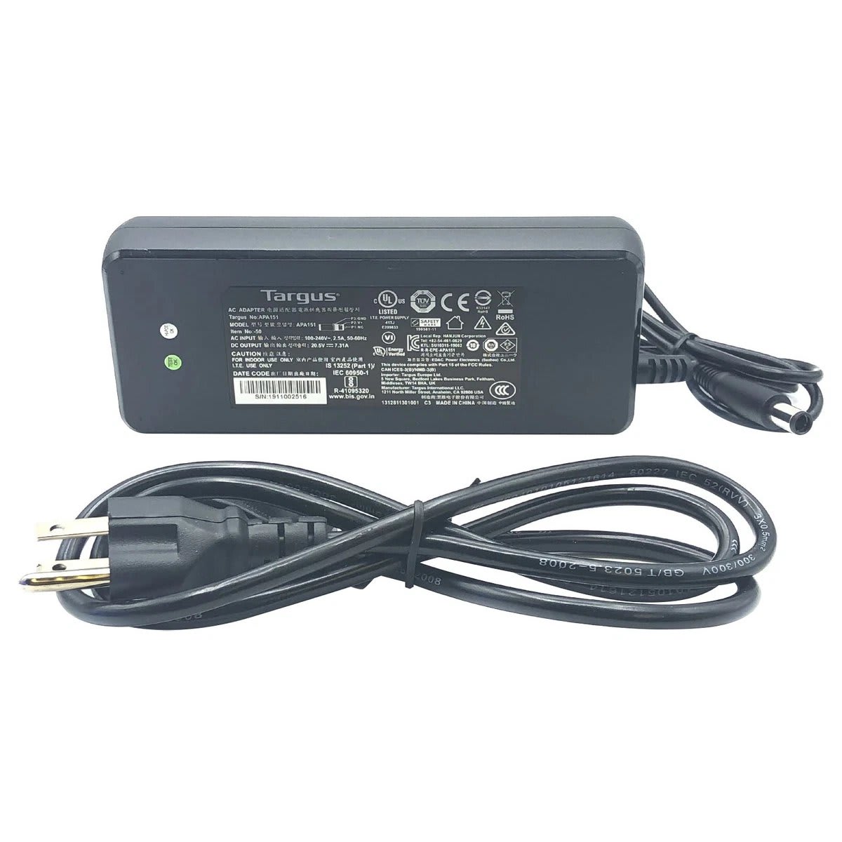 cargador targus 150w