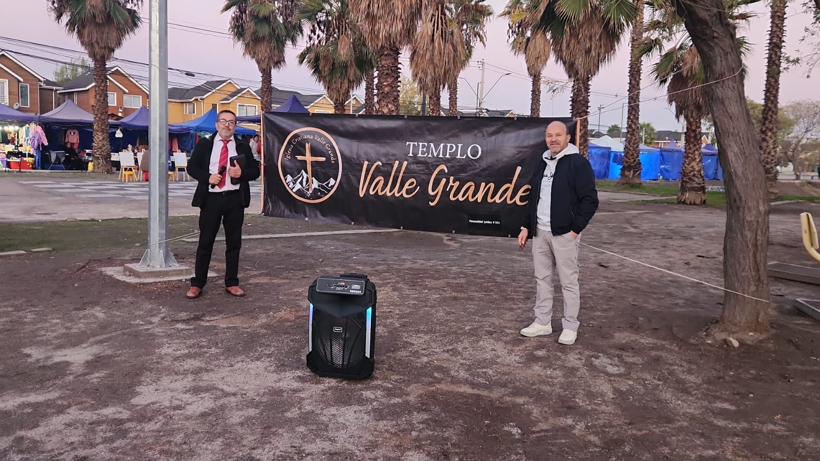 Evangelismo en la calle — Iglesia Cristiana Valle Grande