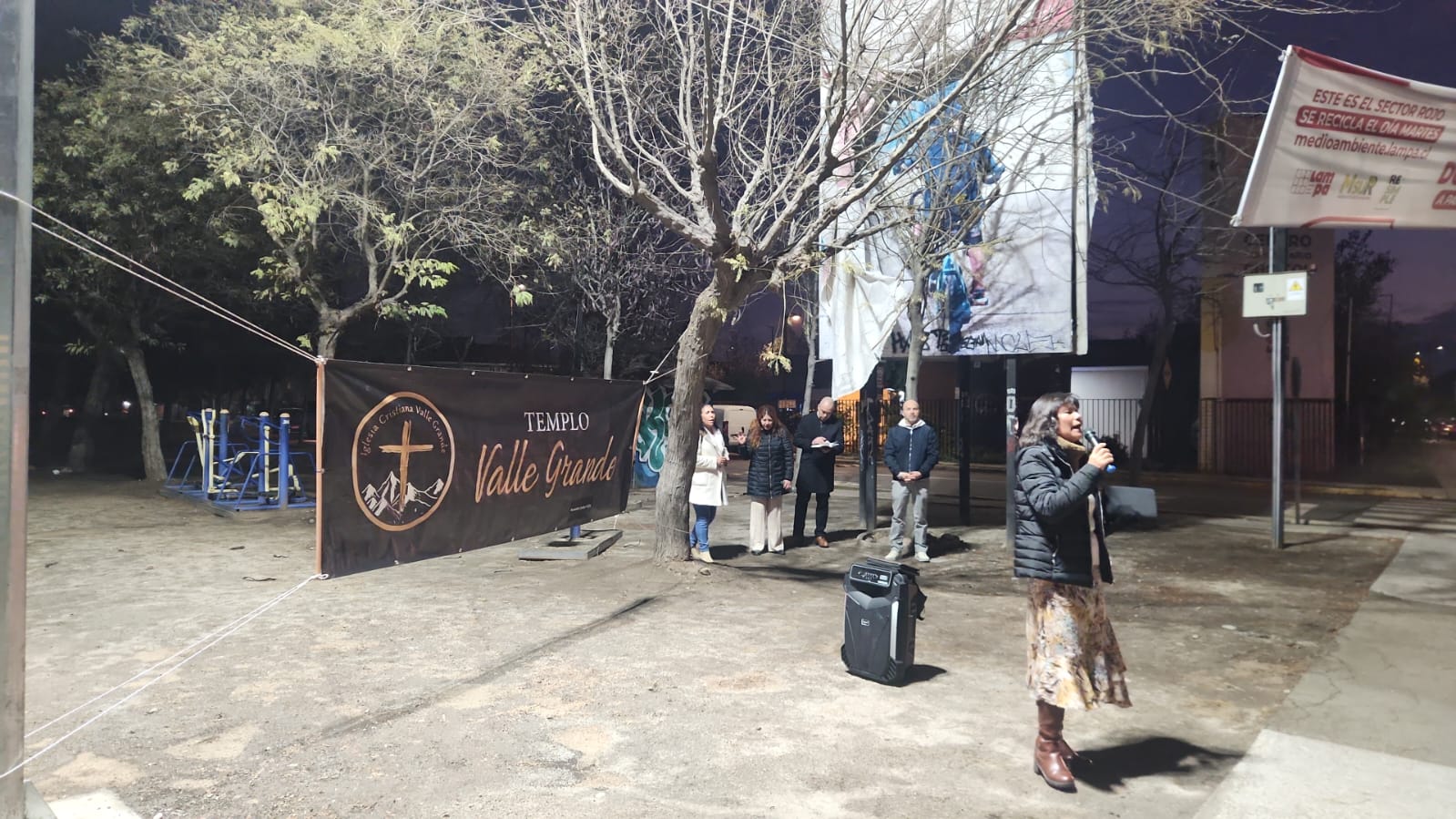 Evangelismo en la calle — Iglesia Cristiana Valle Grande