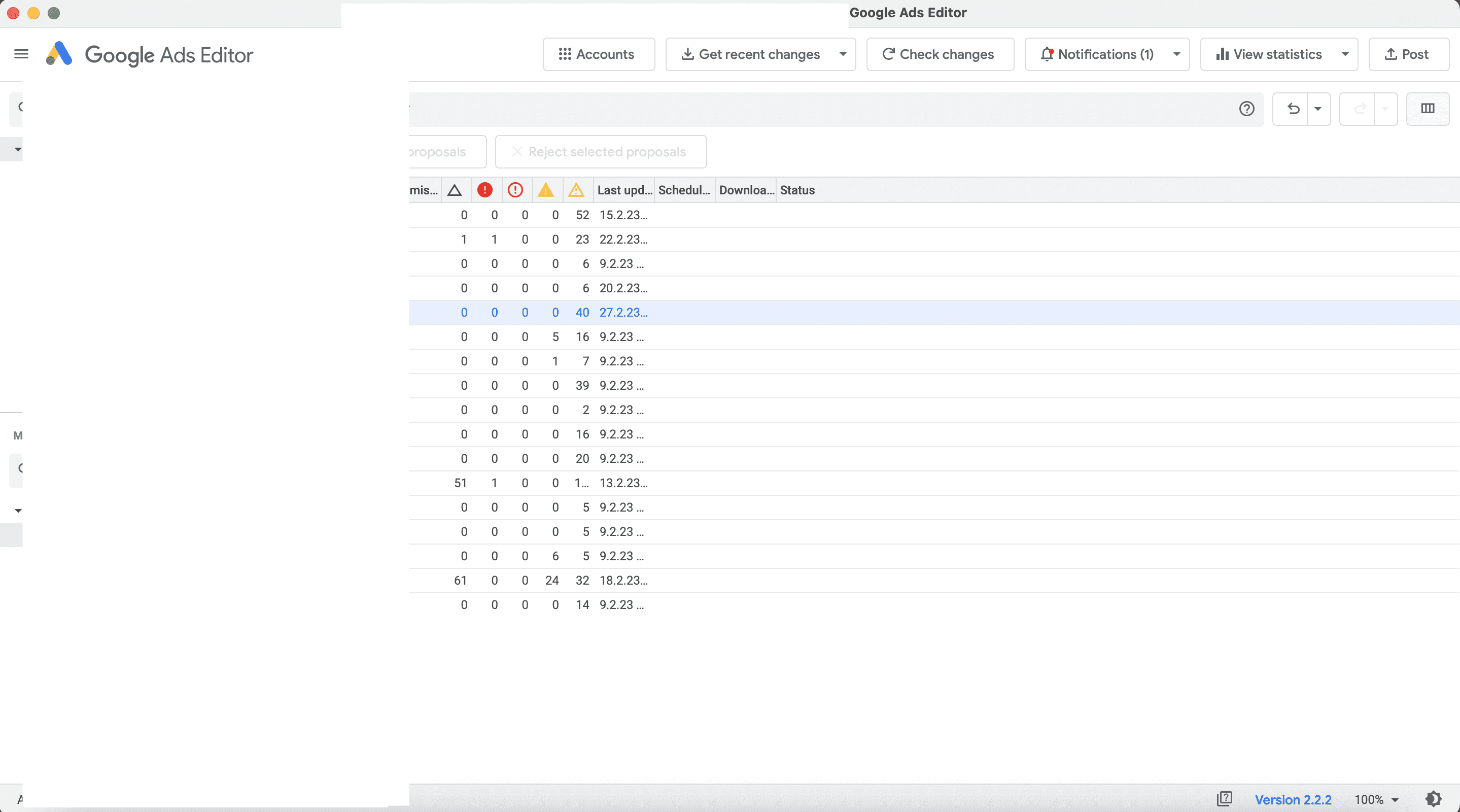 Google Ads Editor